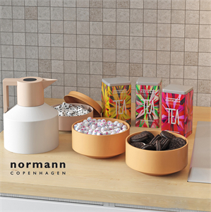 Geo Orange Decor